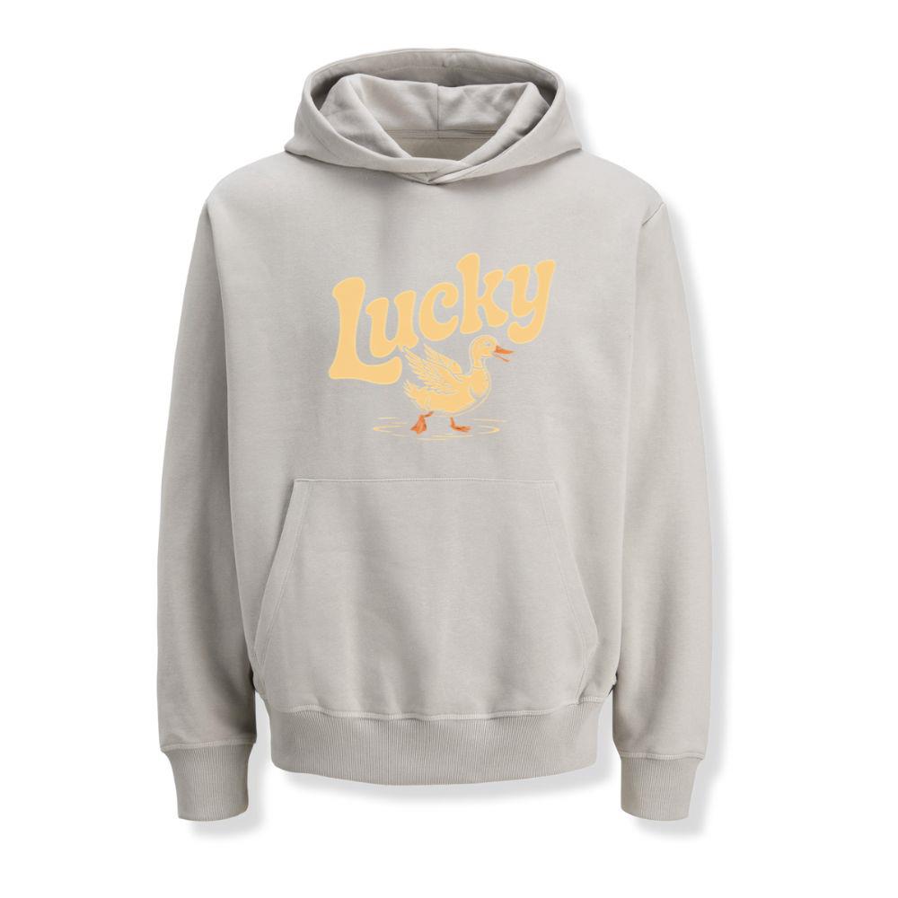 Lucky Duck Retro Funny Cartoon Design Hoodies