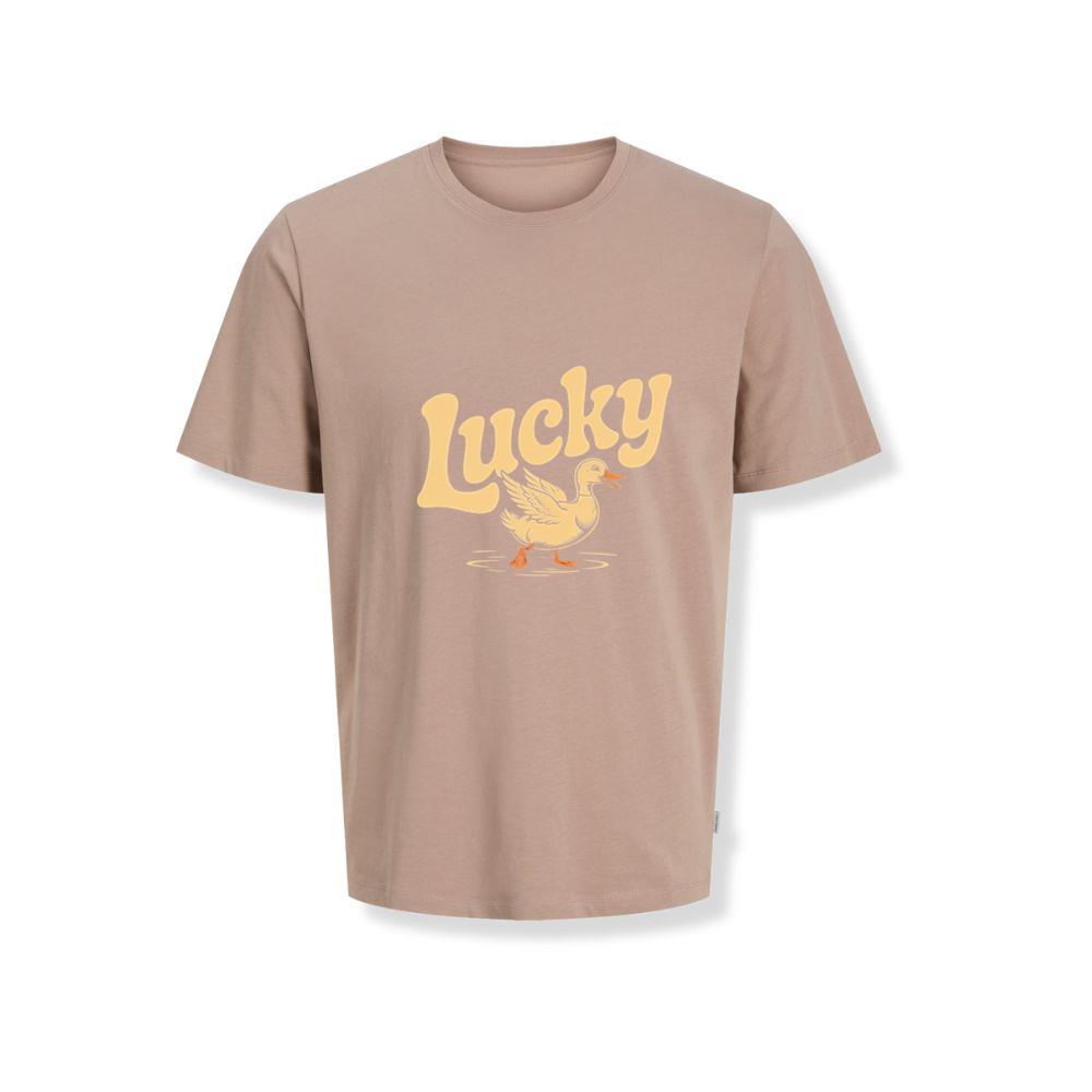 Lucky Duck Retro Funny Cartoon Design T-Shirts
