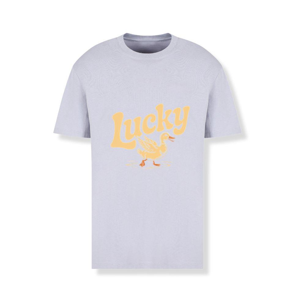 Lucky Duck Retro Funny Cartoon Design T-Shirts