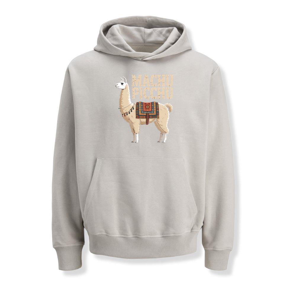 Machu Picchu Llama Vintage Travel Artwork Hoodies