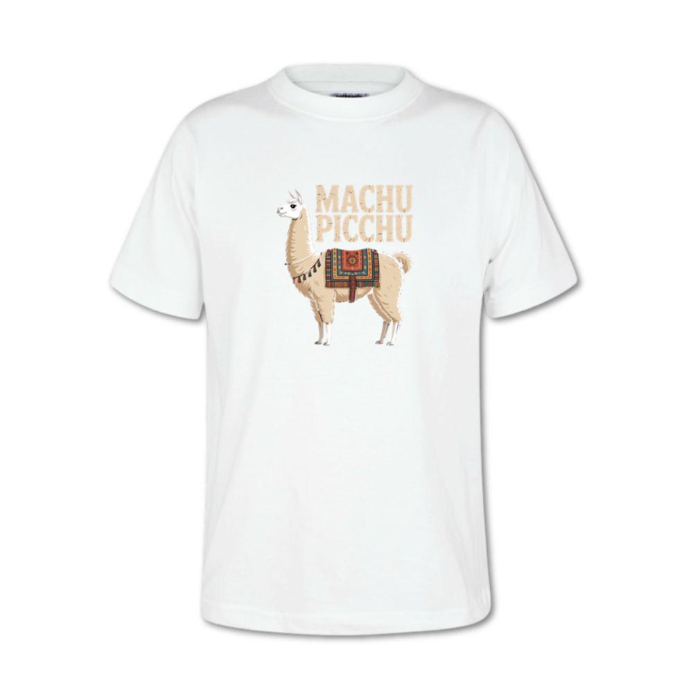 Machu Picchu Llama Vintage Travel Artwork T-Shirts