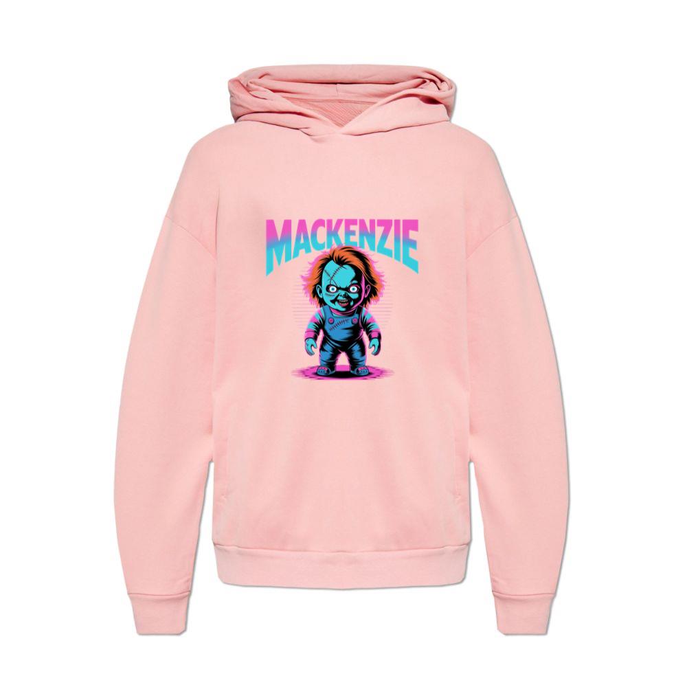 Mackenzie Creepy Doll Horror Design Hoodies