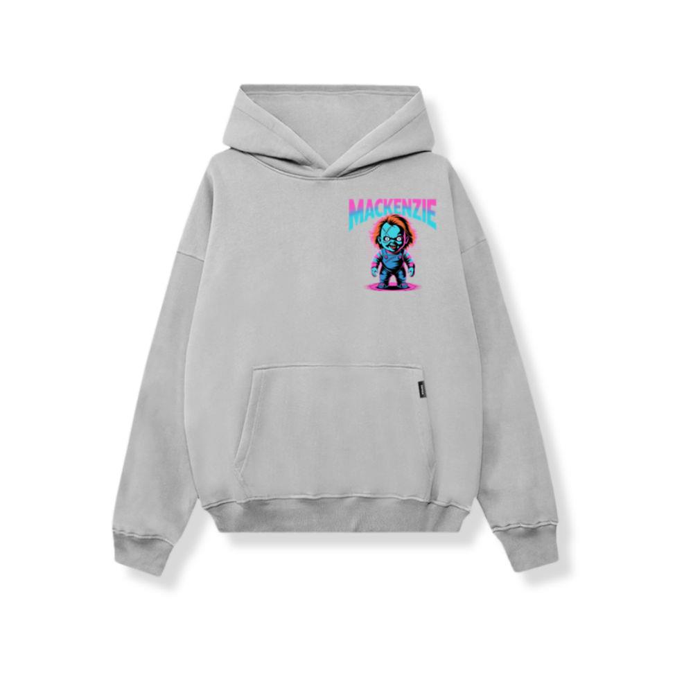 Mackenzie Creepy Doll Horror Design Hoodies