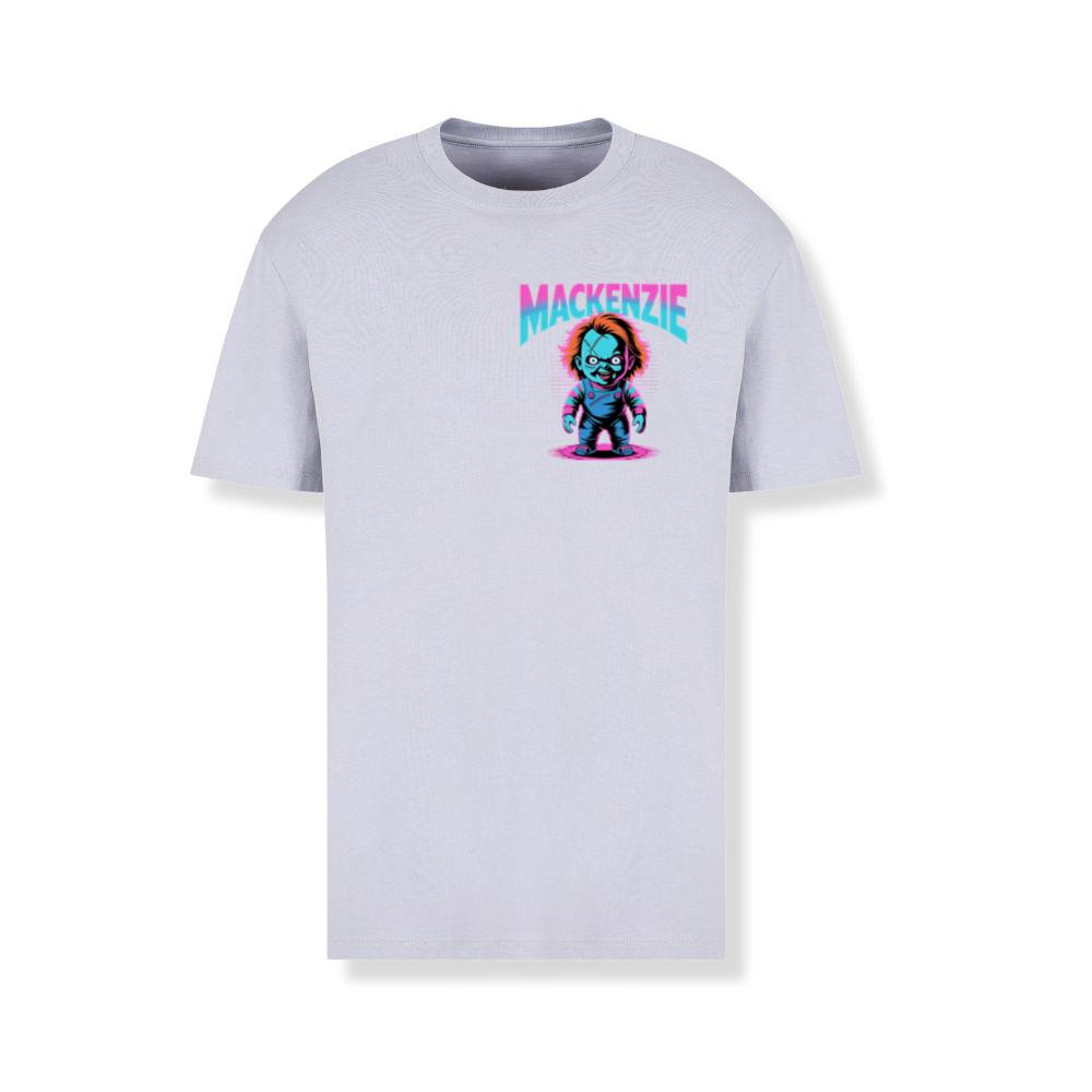 Mackenzie Creepy Doll Horror Design T-Shirts - Image 2