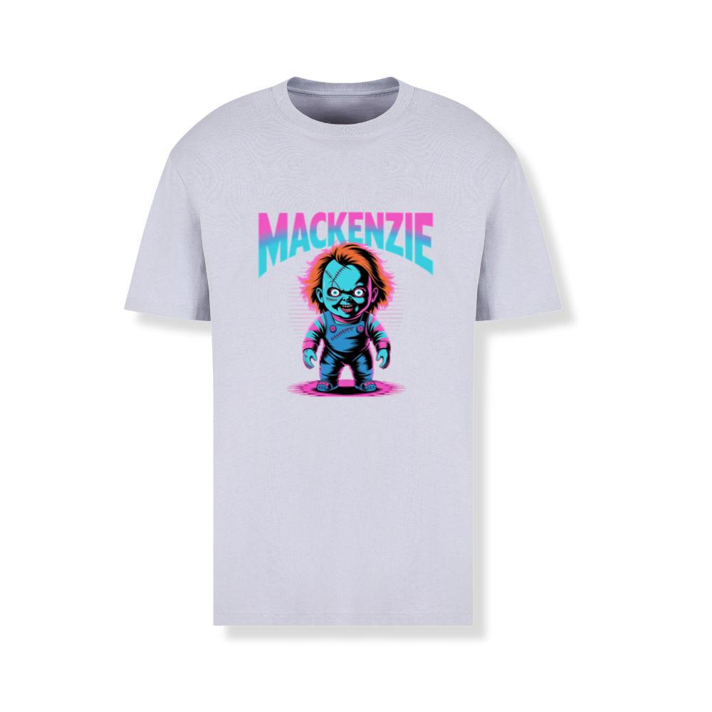 Mackenzie Creepy Doll Horror Design T-Shirts