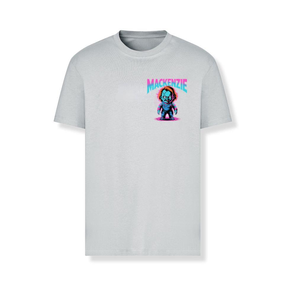 Mackenzie Creepy Doll Horror Design T-Shirts - Image 3