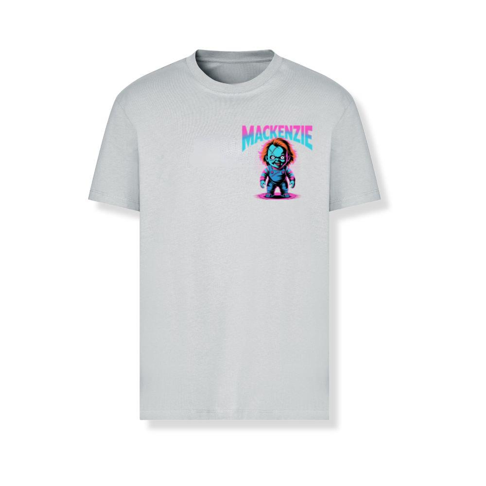 Mackenzie Creepy Doll Horror Design T-Shirts