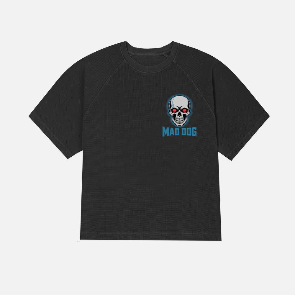 Mad Dog Red Eyes Horror Design T-Shirt