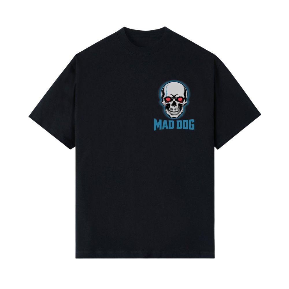 Mad Dog Red Eyes Horror Design T-Shirts