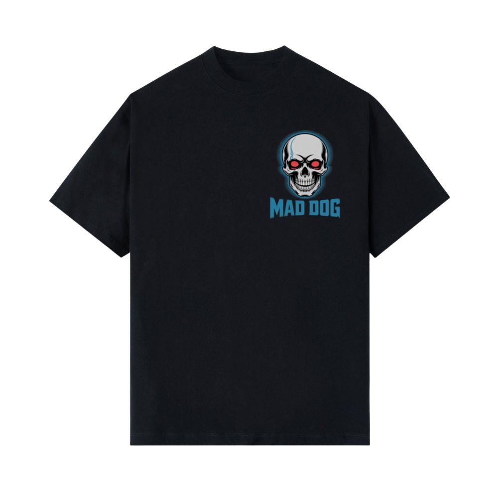 Mad Dog Red Eyes Horror Design T-Shirts