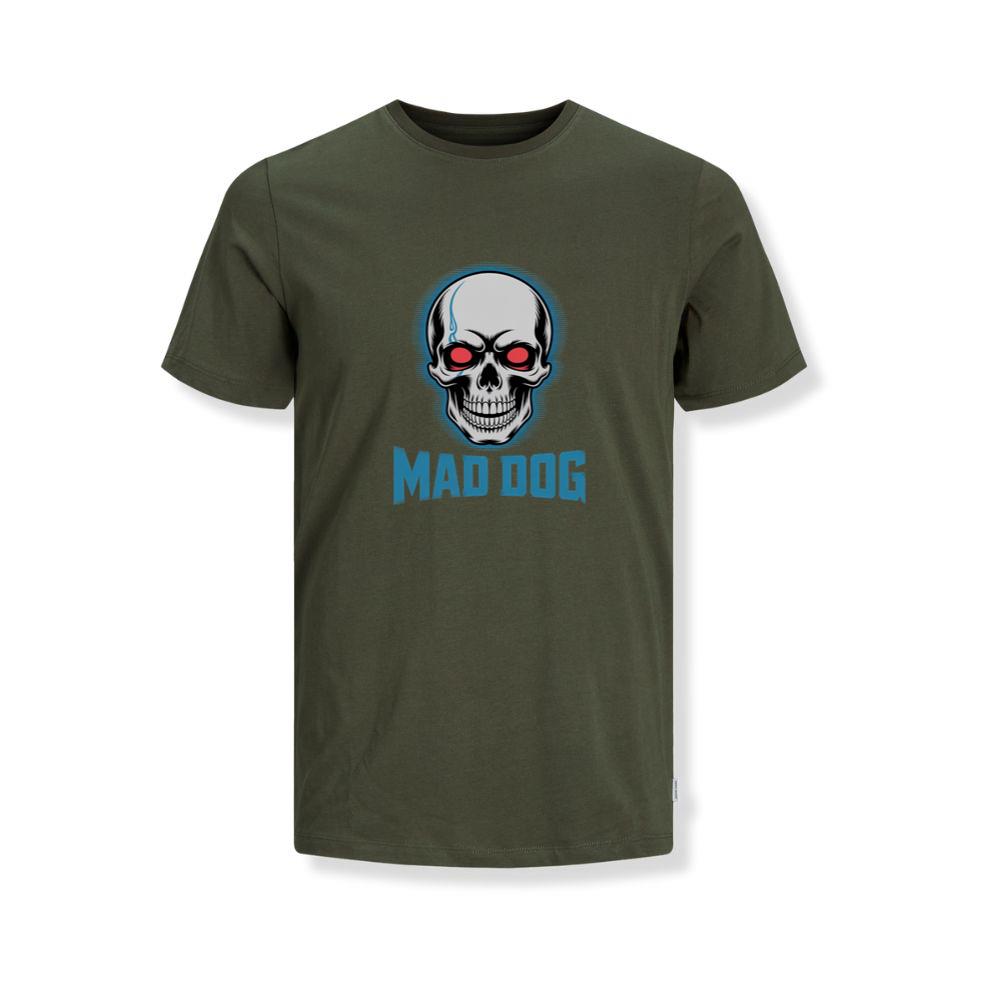 Mad Dog Red Eyes Horror Design TShirts Somoslasia