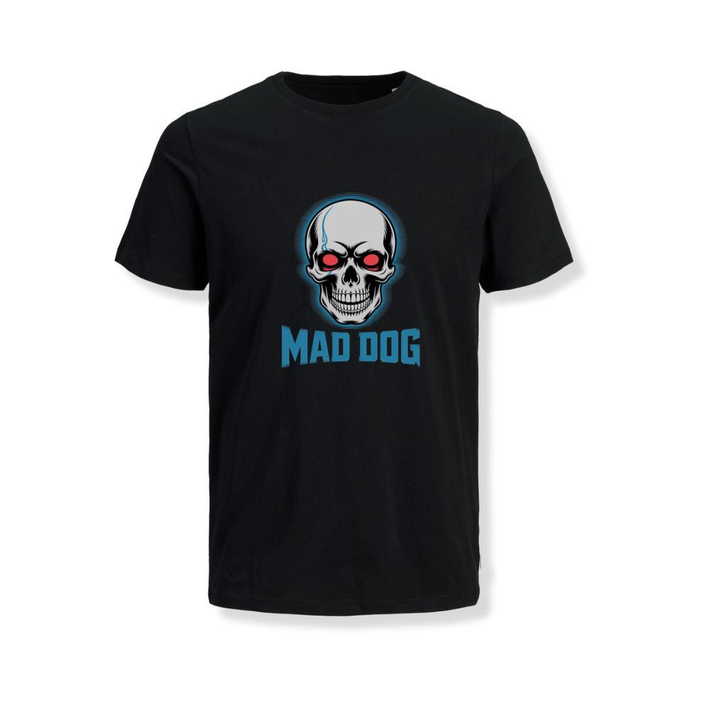 Mad Dog Red Eyes Horror Design T-Shirts