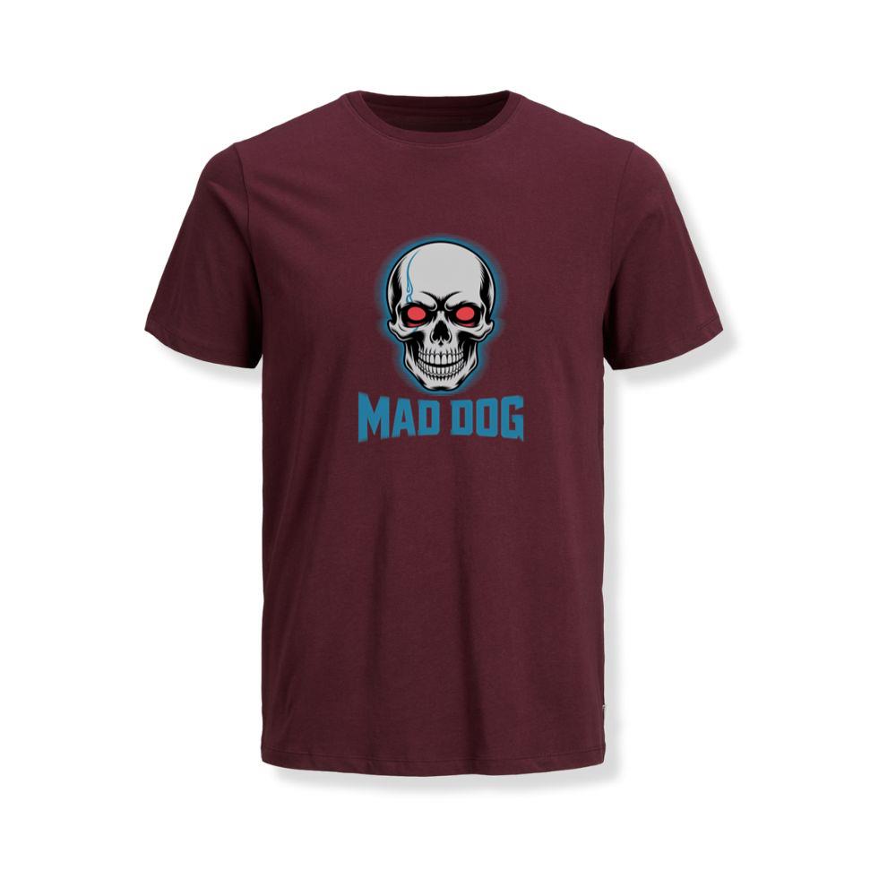 Mad Dog Red Eyes Horror Design TShirts Somoslasia