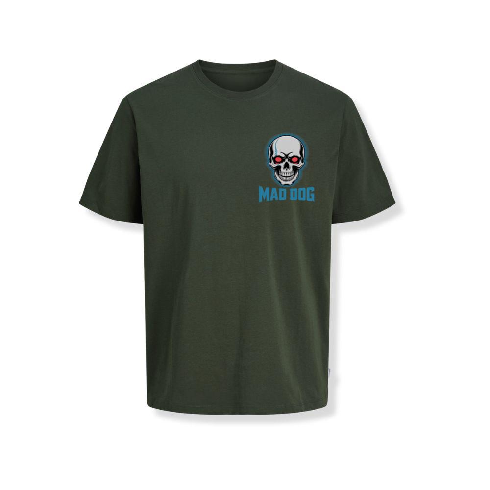 Mad Dog Red Eyes Horror Design T-Shirts