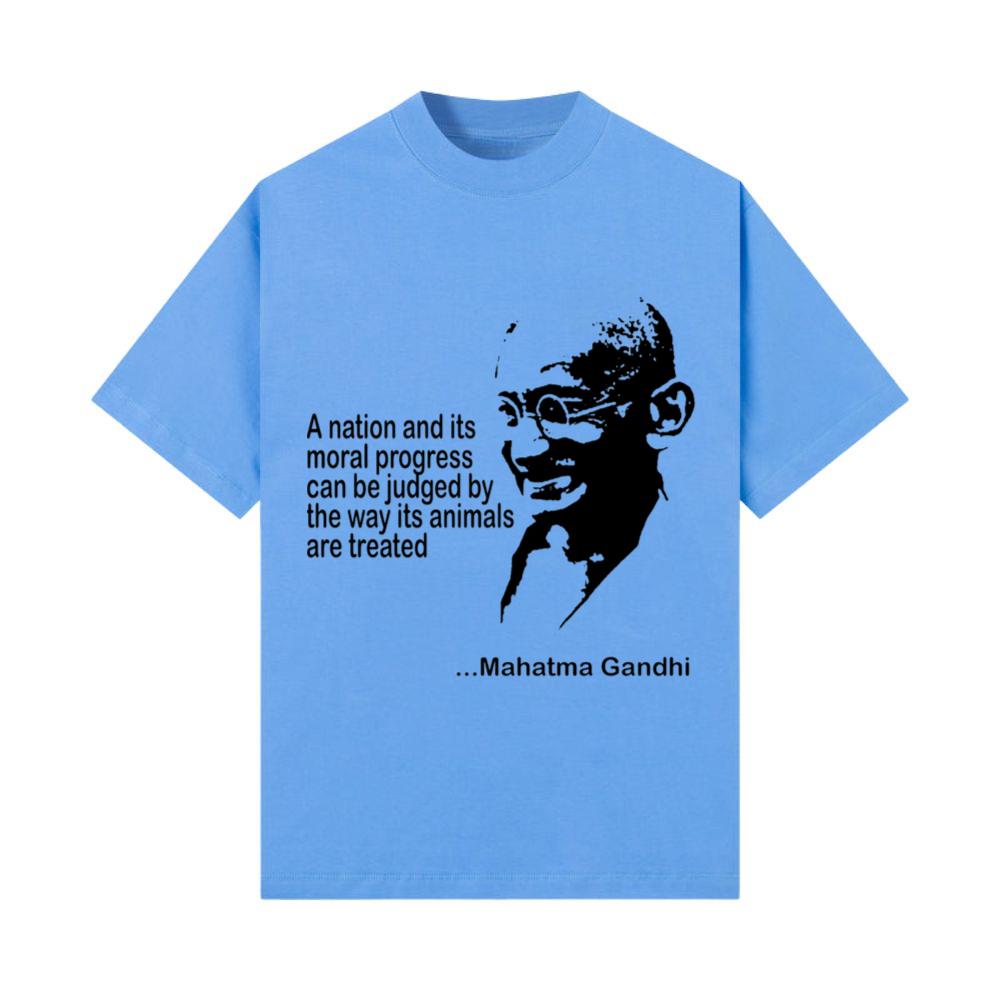 Mahatma Gandhi Animal Rights T-Shirt