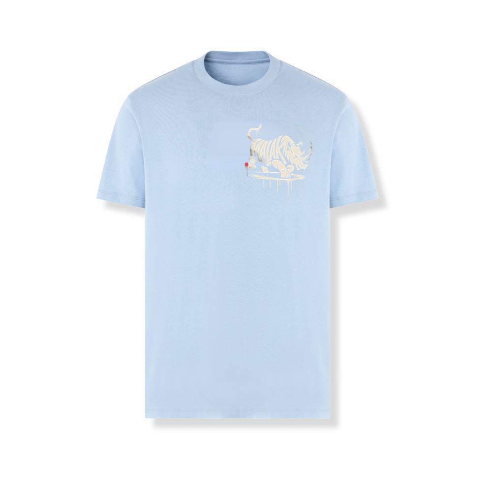 Malak Rhino Retro Horror Graphic T-Shirts