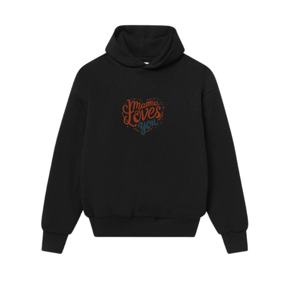 Mama Loves You Family Mother Hoodies