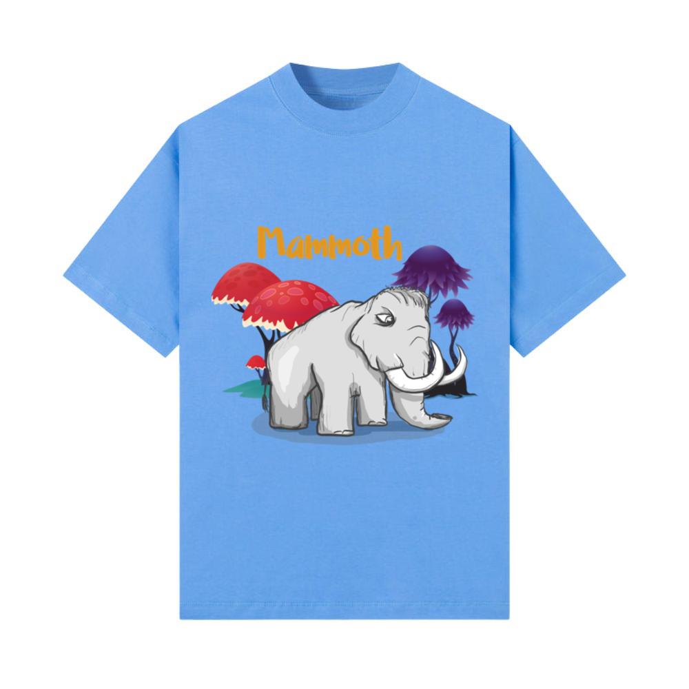 Mammoth Cartoon Animal T-Shirt