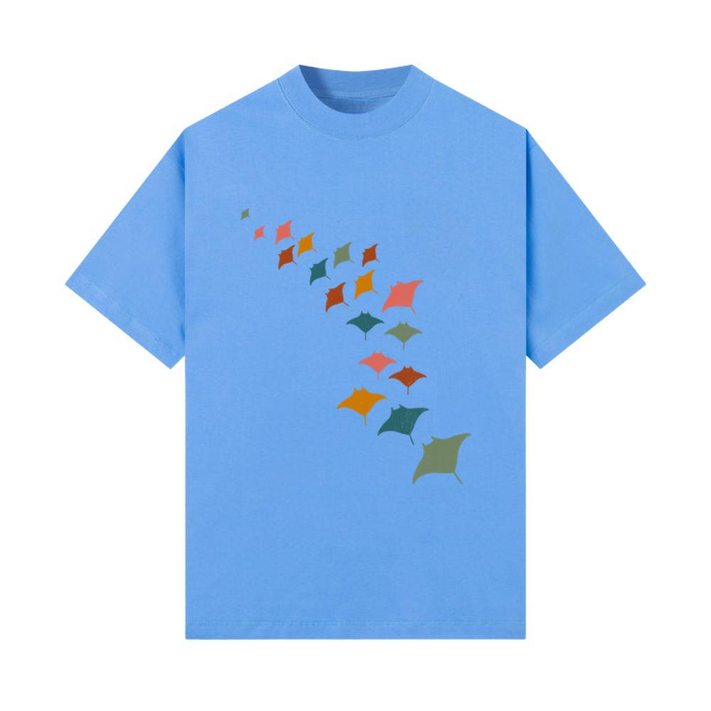 Manta Ray Endangered Animals Ocean Scuba Diving T-Shirt