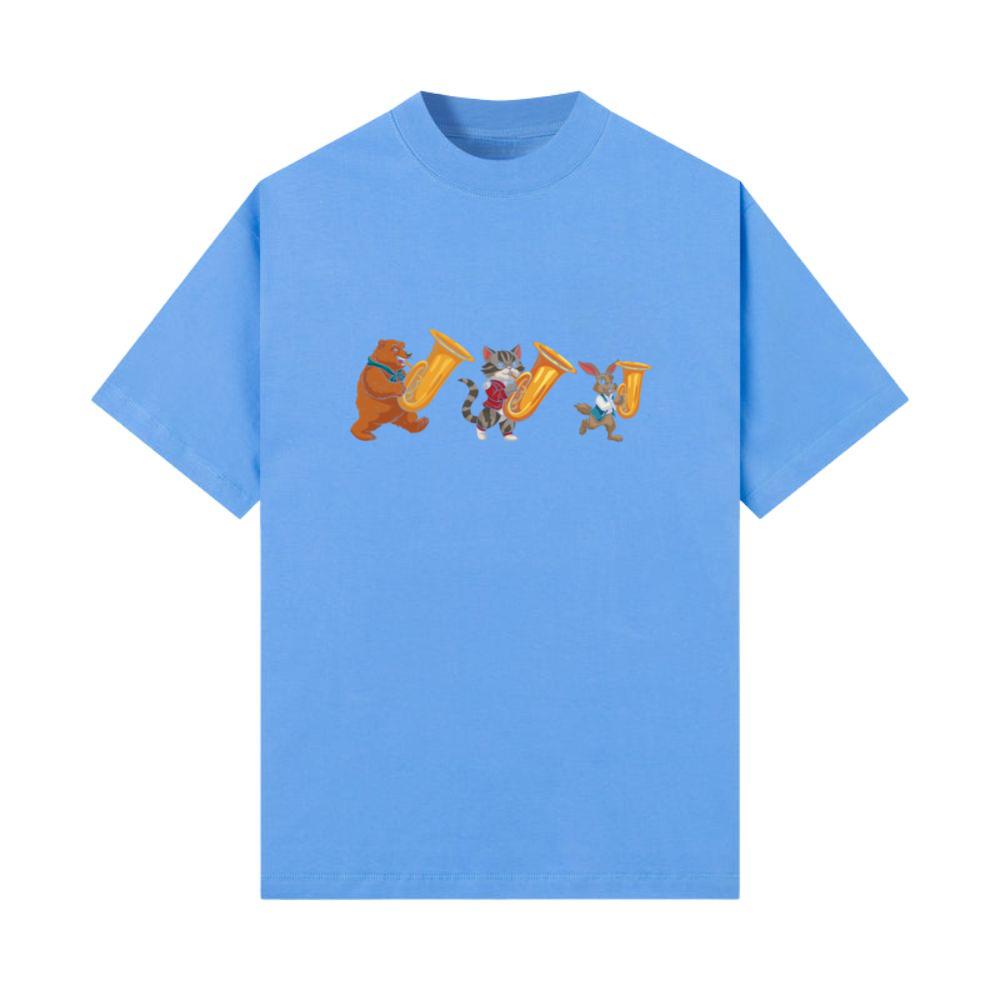 Marching Band Tuba Animals T-Shirt