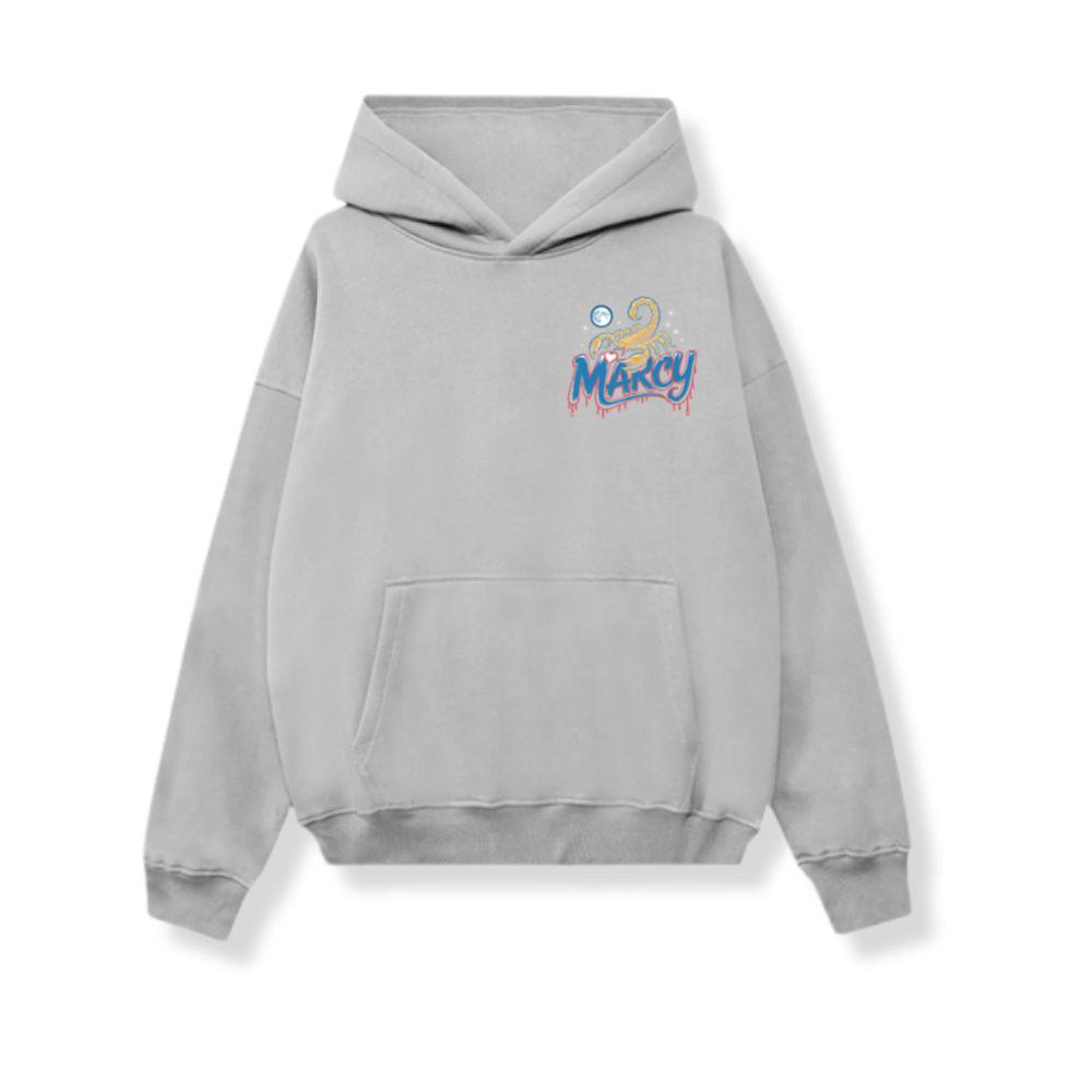 Marcy Scorpion Moon Retro Graphic Design Hoodie
