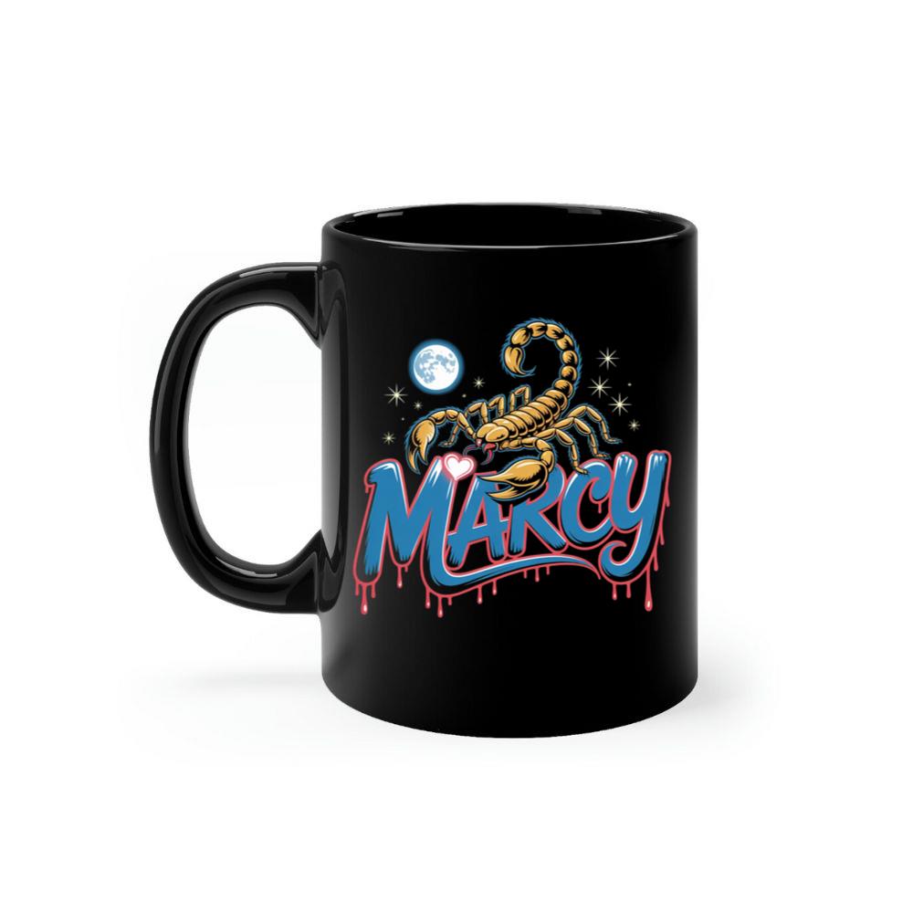 Marcy Scorpion Moon Retro Graphic Design Mug