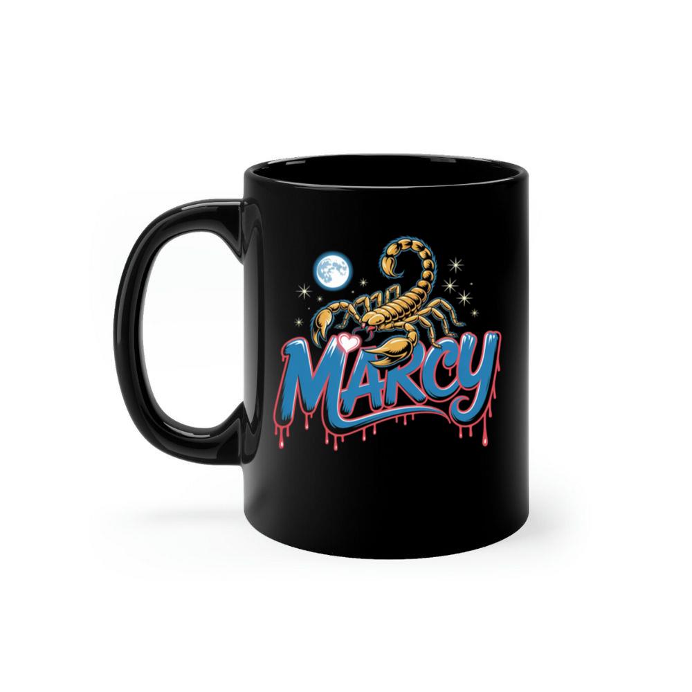 Marcy Scorpion Moon Retro Graphic Design Mug