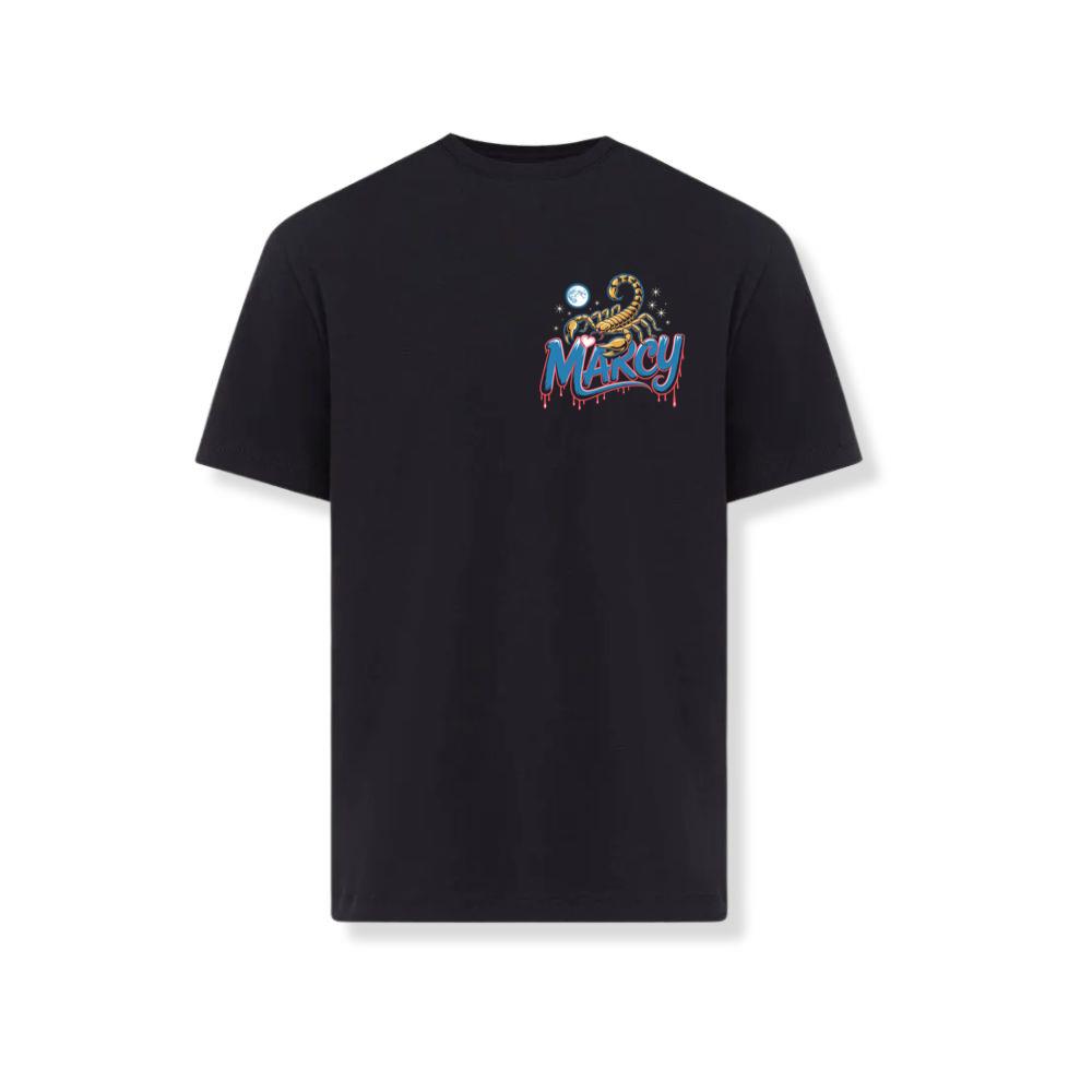 Marcy Scorpion Moon Retro Graphic Design TShirt Groovethink