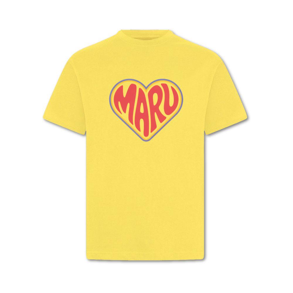 Maru Retro Heart Graphic T-Shirt