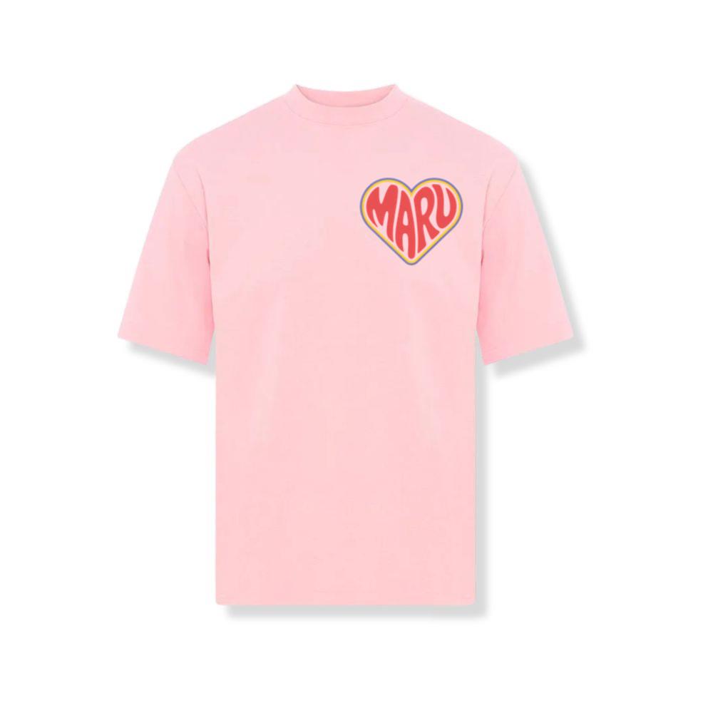 Maru Retro Heart Graphic T-Shirt - Image 2