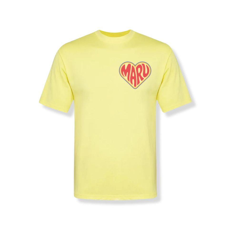 Maru Retro Heart Graphic T-Shirt