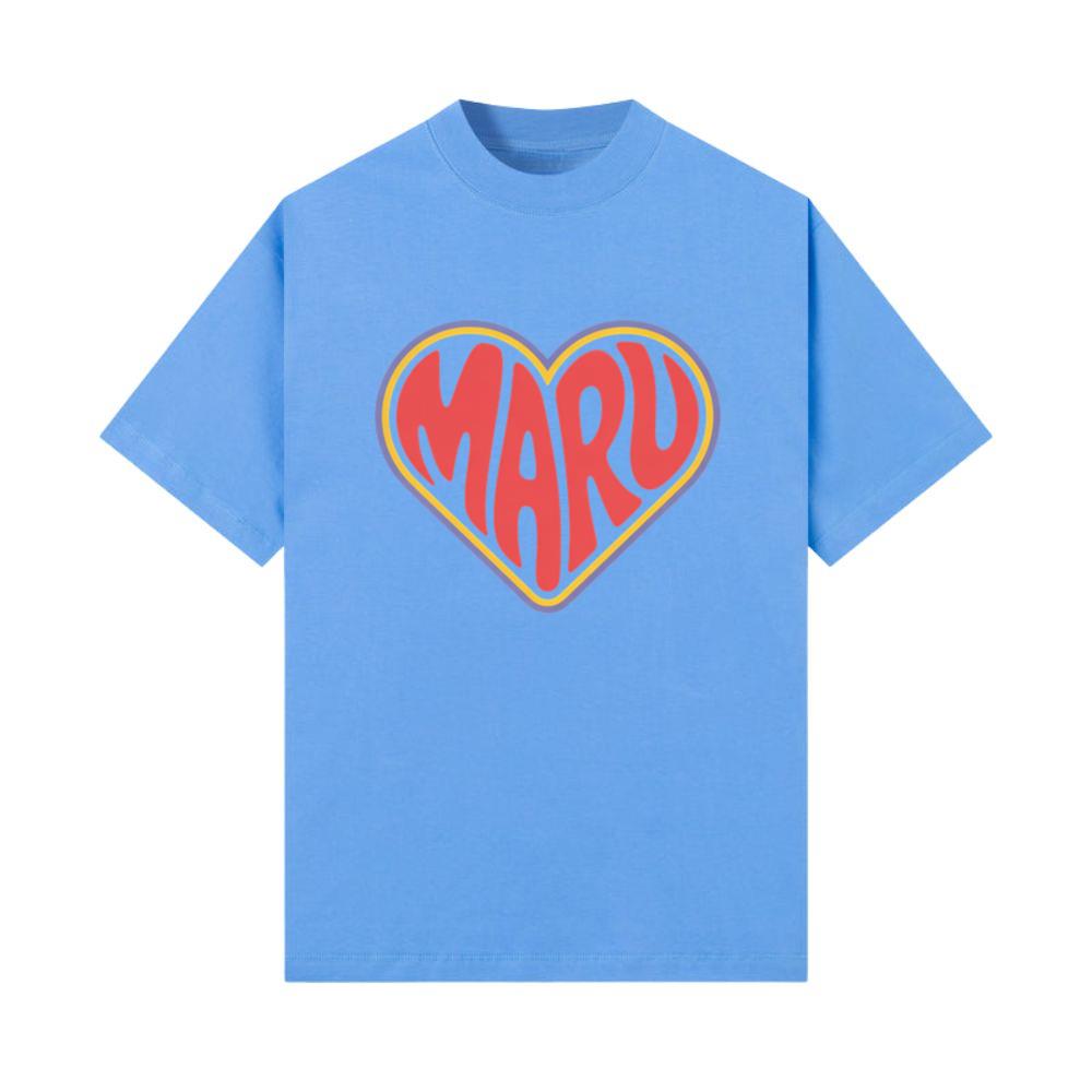 Maru Retro Heart Graphic T-Shirts