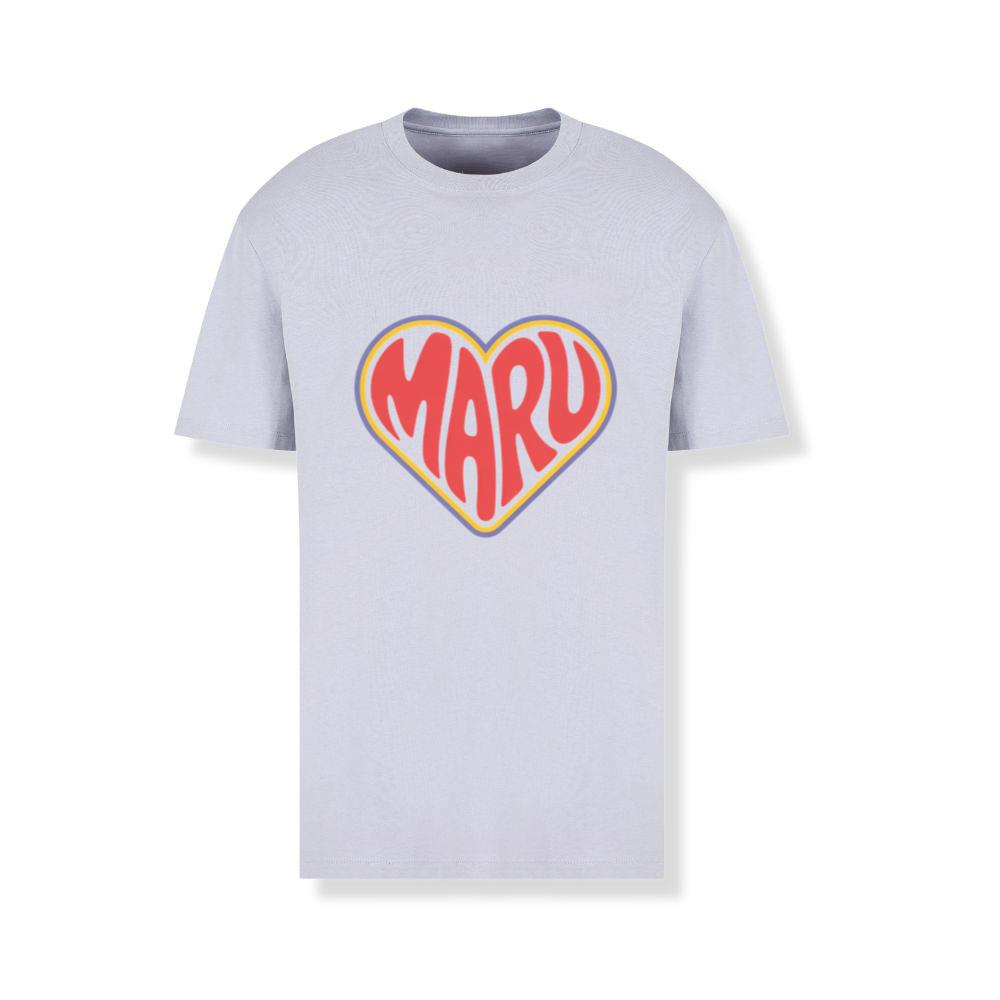 Maru Retro Heart Graphic T-Shirts