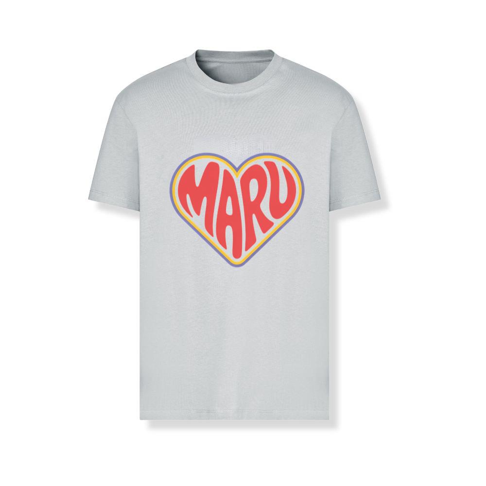 Maru Retro Heart Graphic T-Shirts - Image 3