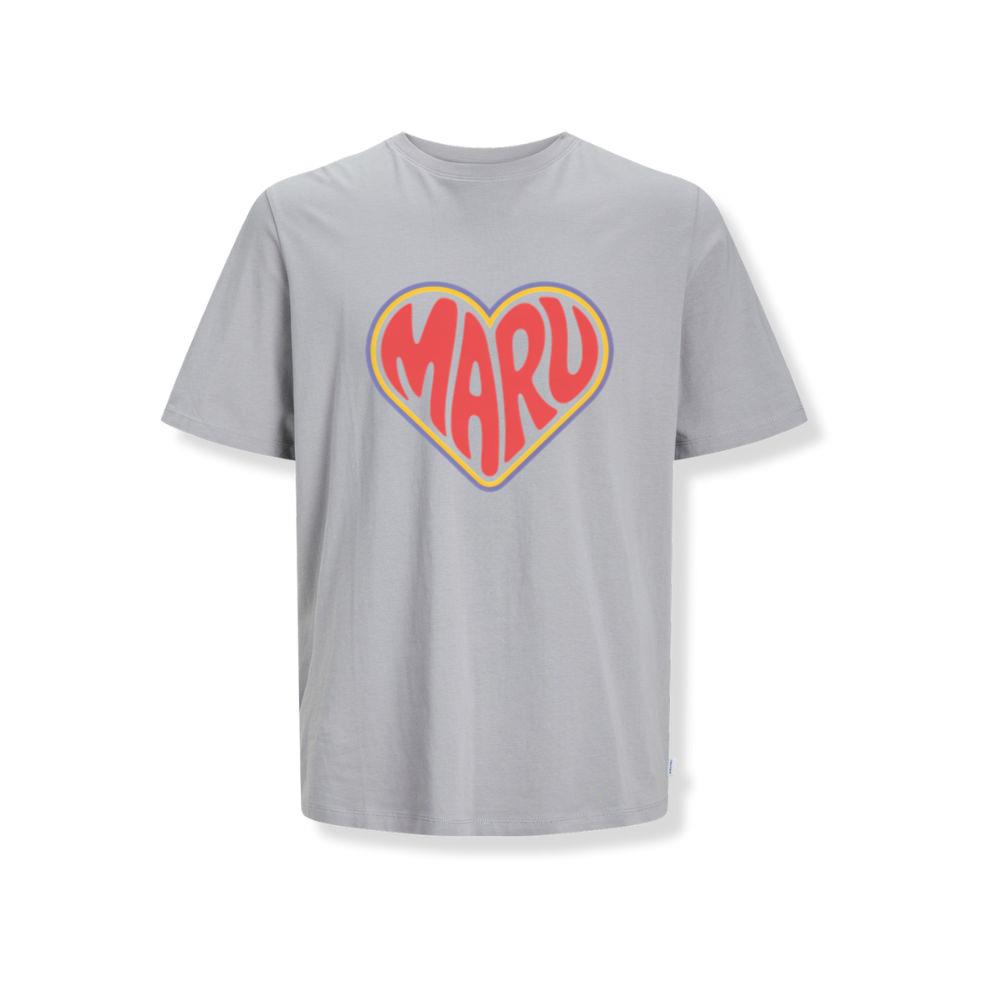 Maru Retro Heart Graphic T-Shirts
