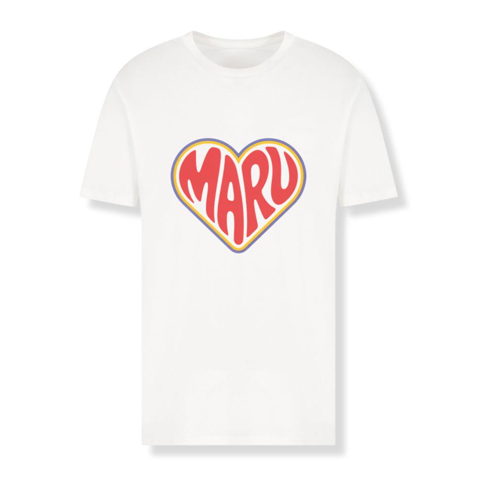 Maru Retro Heart Graphic T-Shirts