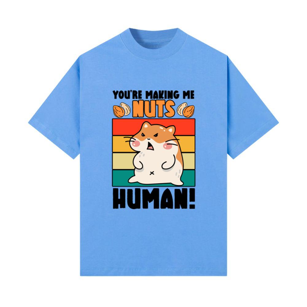 Mean Hamster Cute Animal Hamster Lovers Pet Rodent T-Shirt