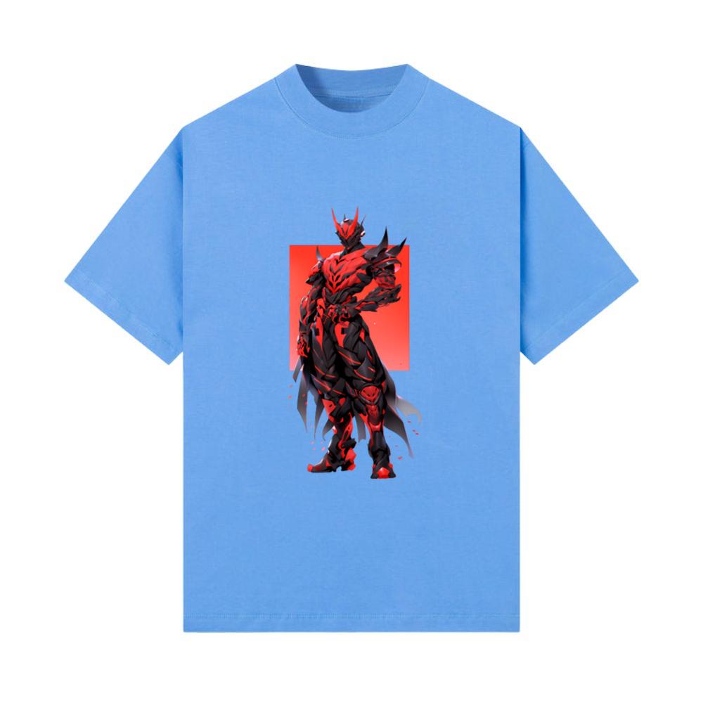 Mecha Demon Knight Shounen Manga Fantasy Anime T-Shirt