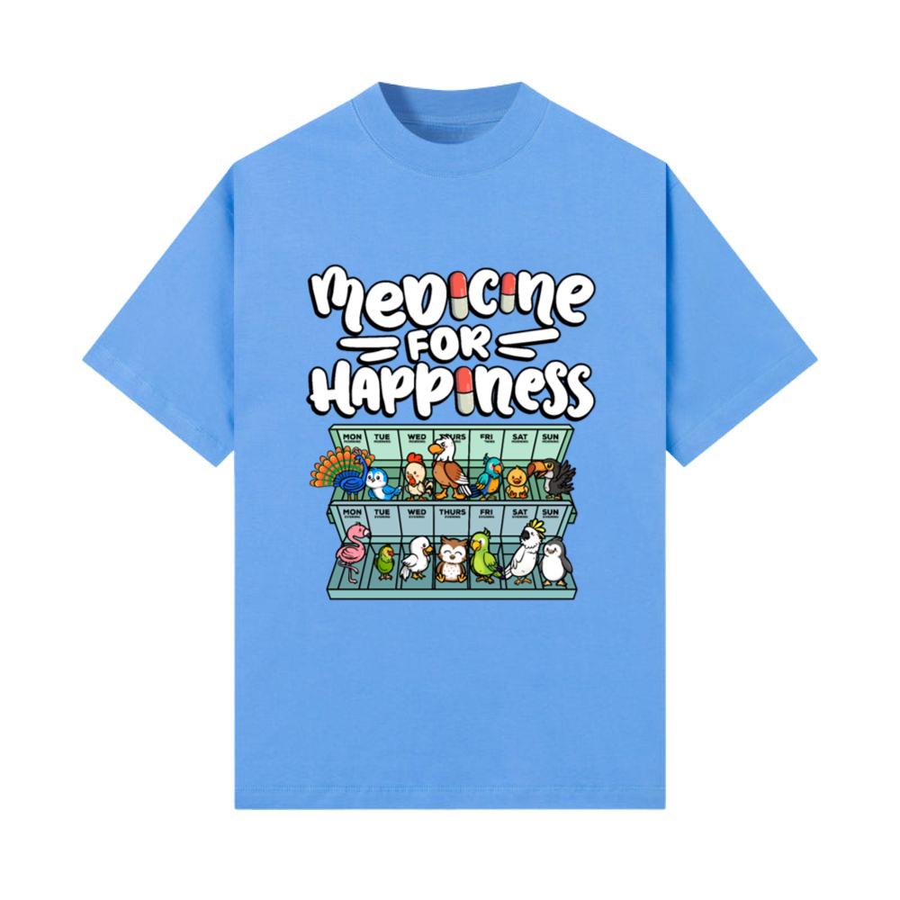 Medicine For Happiness Cute Zoo Wildlife Animal_1 T-Shirt