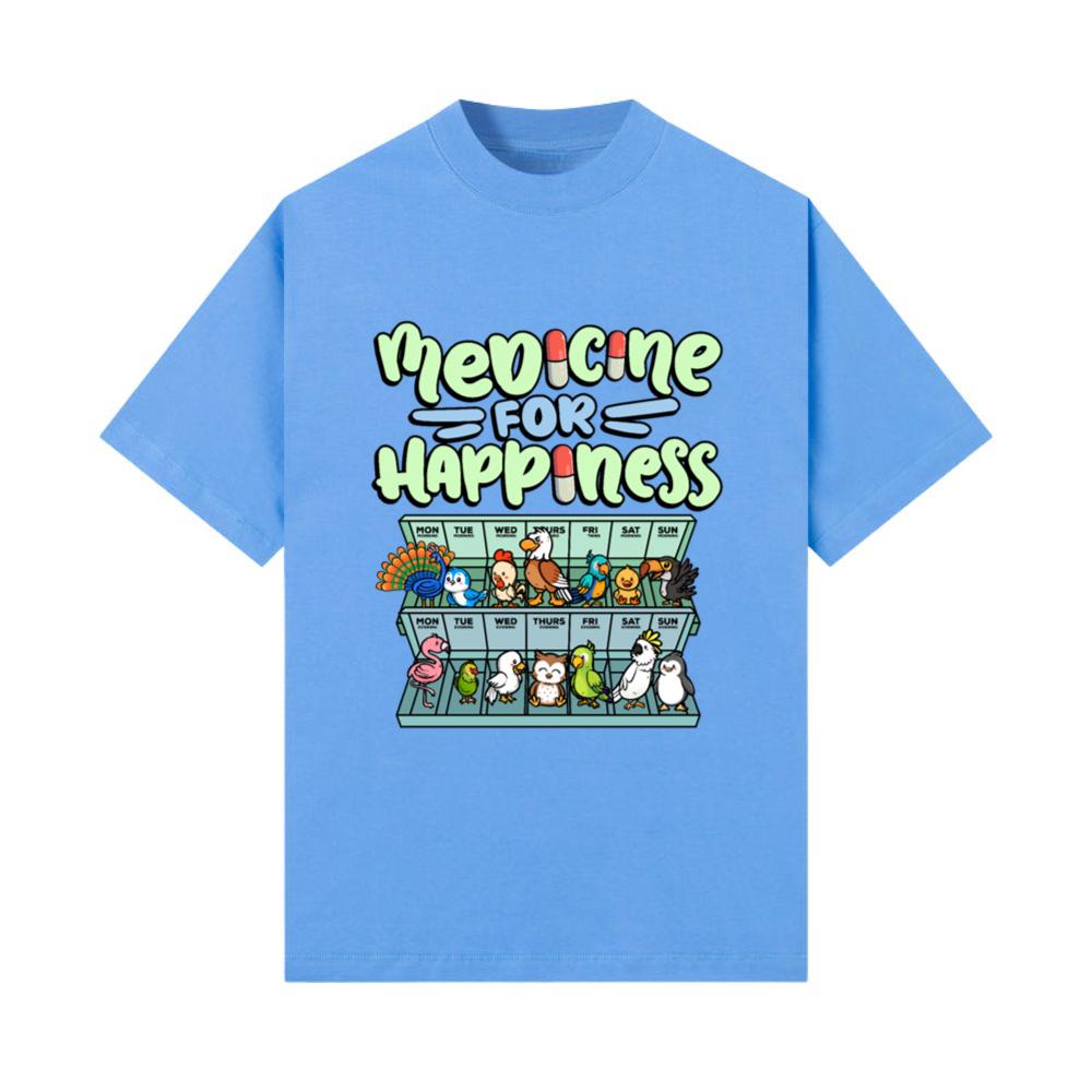 Medicine For Happiness Cute Zoo Wildlife Animal_4 T-Shirt