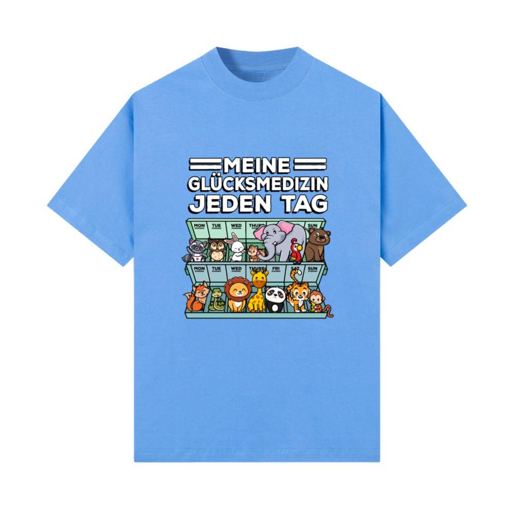 Medicine For Happiness Cute Zoo Wildlife Animals_3 T-Shirt