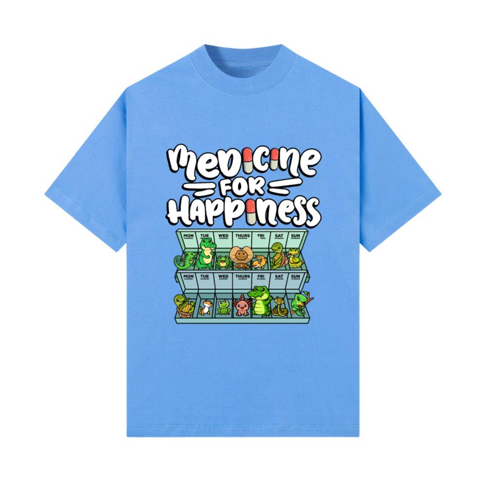 Medicine For Happiness Reptile Wildlife Animal_1 T-Shirt