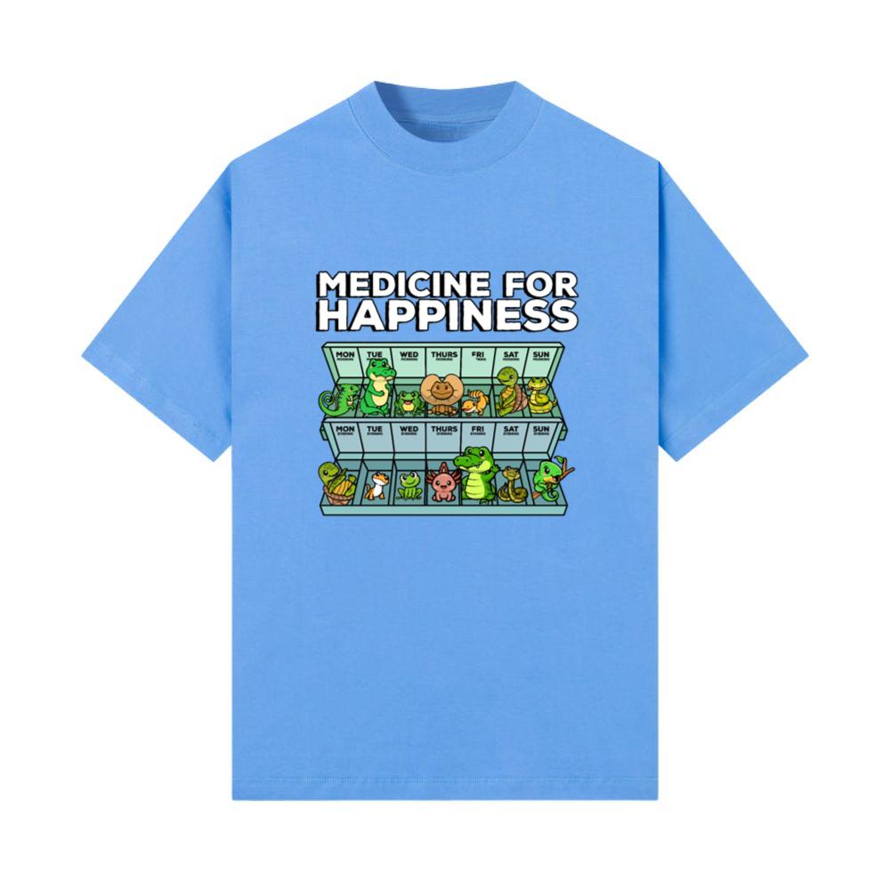 Medicine For Happiness Reptile Wildlife Animal_2 T-Shirt