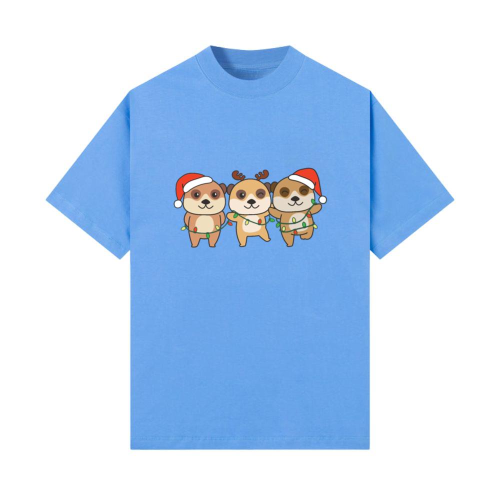 Meerkat Christmas Winter Animals Meerkat T-Shirt