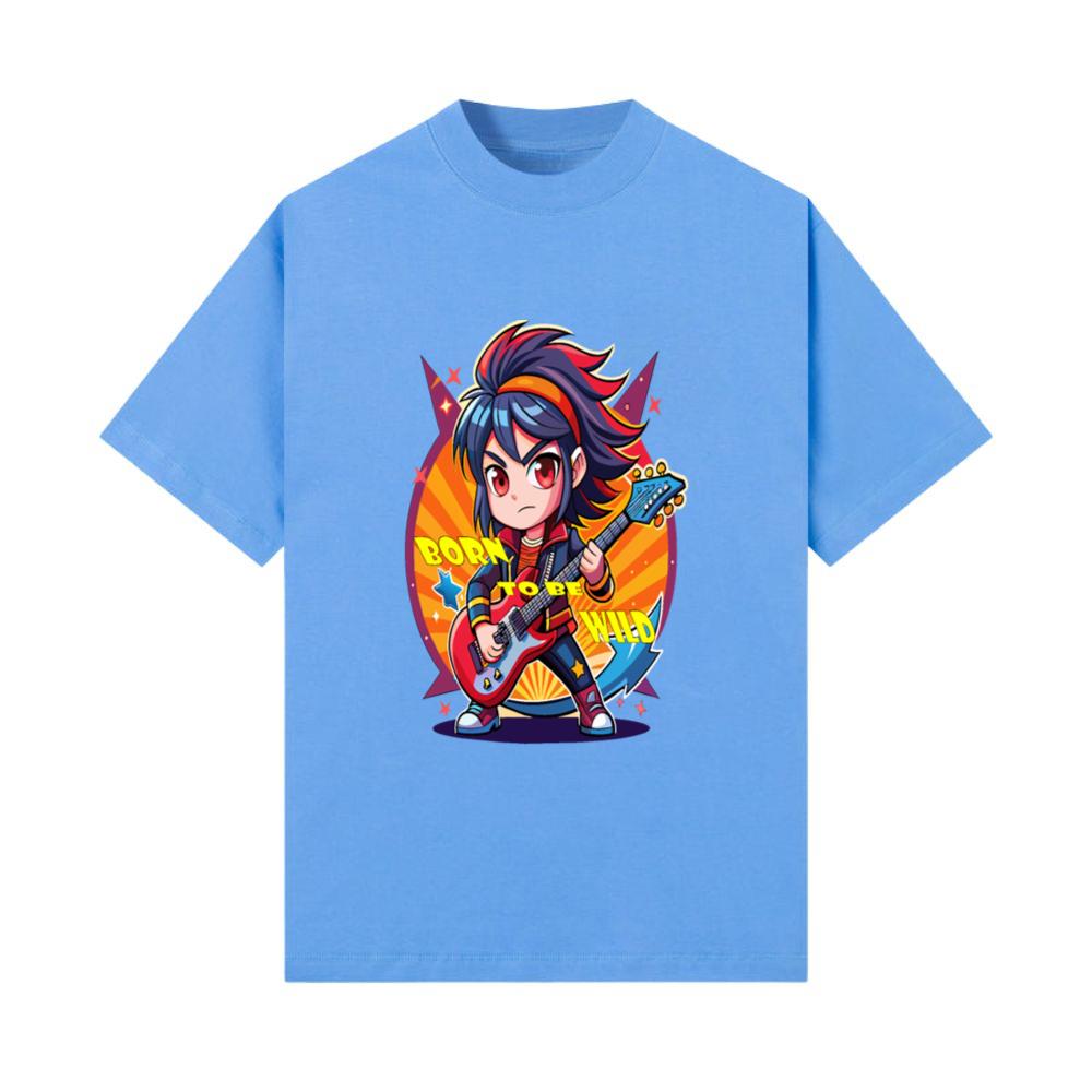 Melodic Rebellion,Guitarist Anime Boy T-Shirt