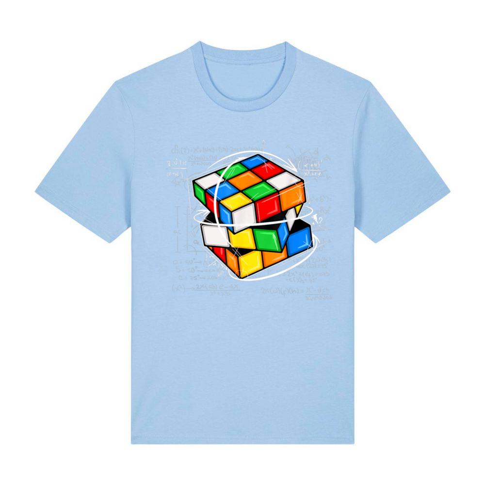 Melting Cube Speed Cubing Vintage Puzzle Youth Math T-Shirt