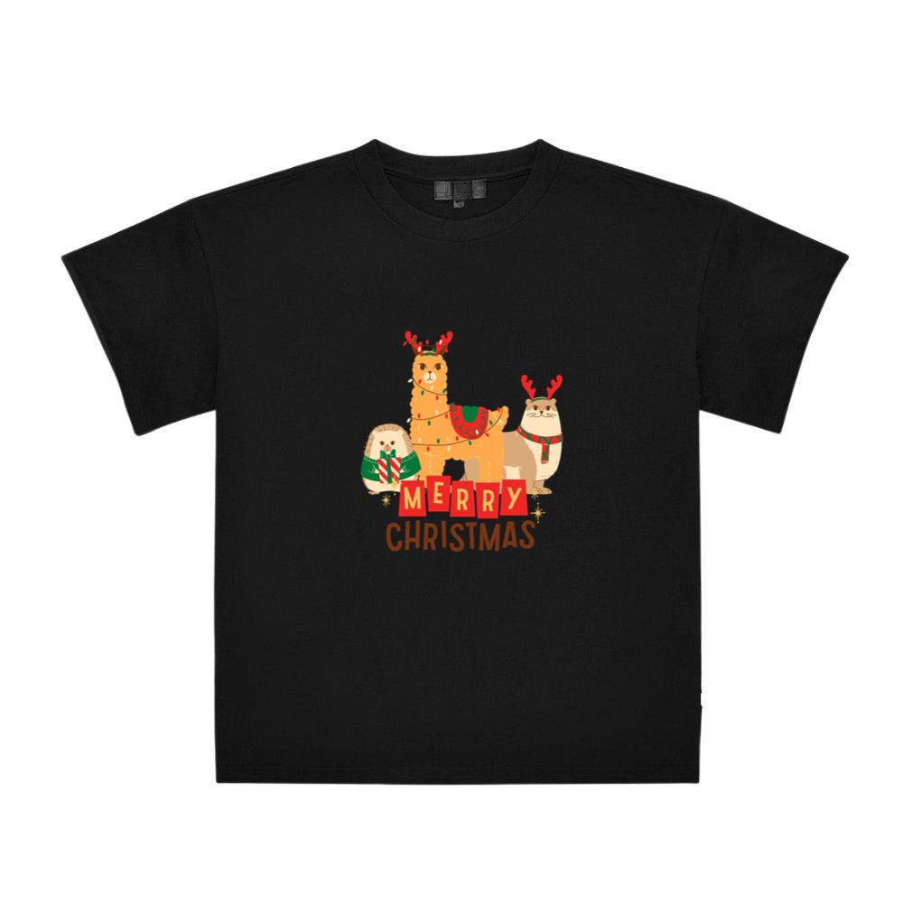 Merry Christmas For All Animals Cute Top T-Shirts