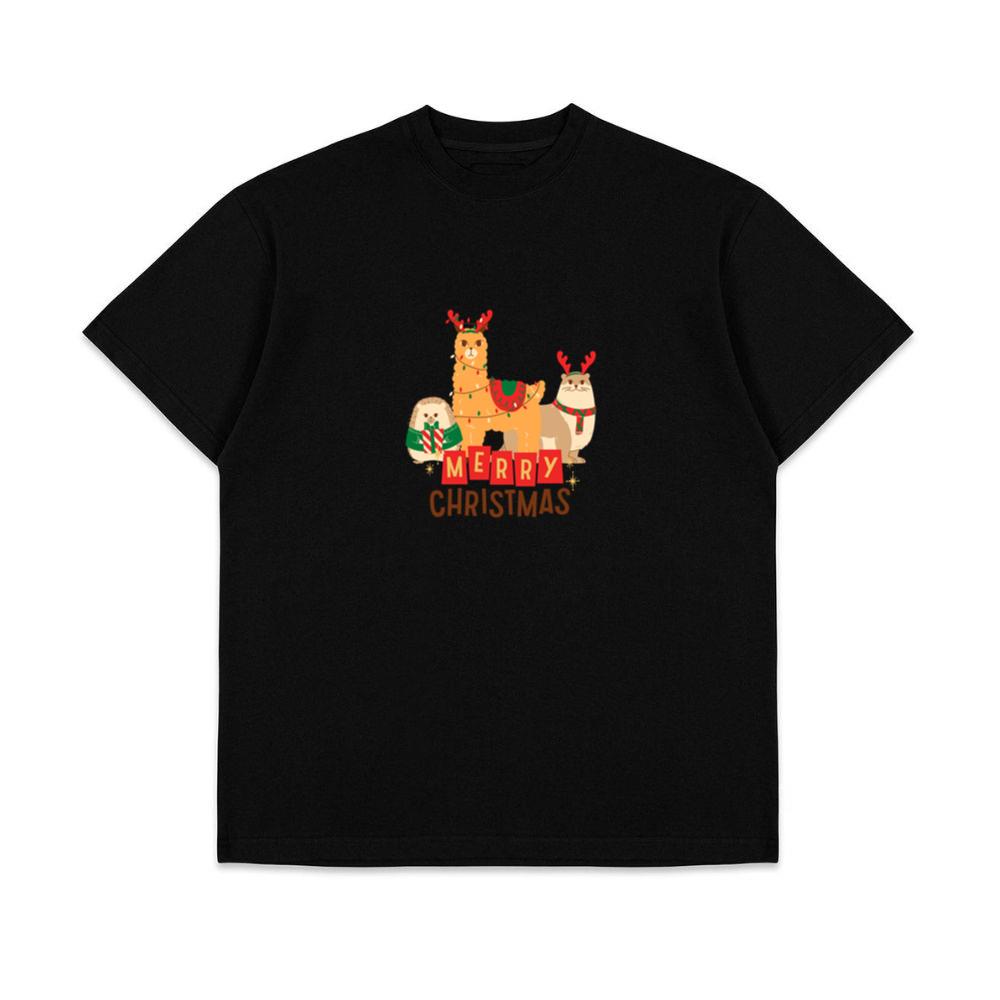 Merry Christmas For All Animals Cute Top T-Shirts