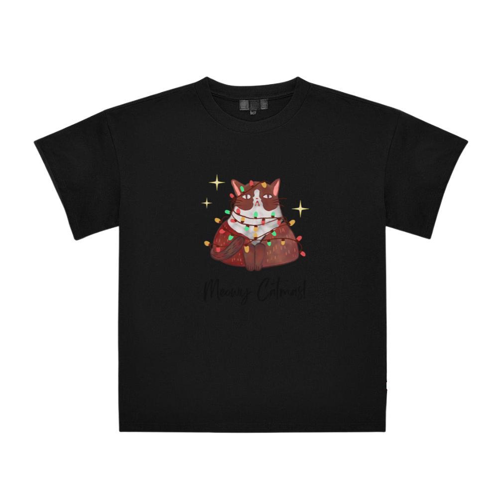 Merry Fat Catmas Cute Unisex Top T-Shirts