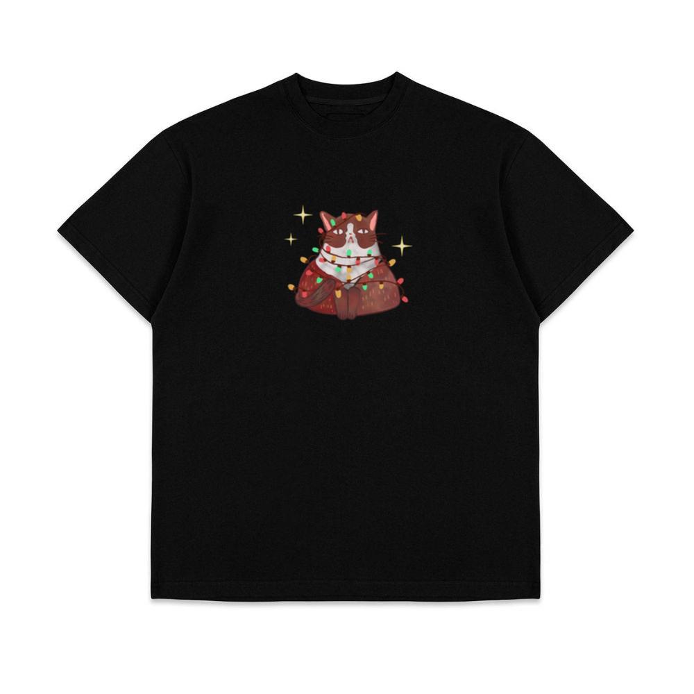 Merry Fat Catmas Cute Unisex Top T-Shirts